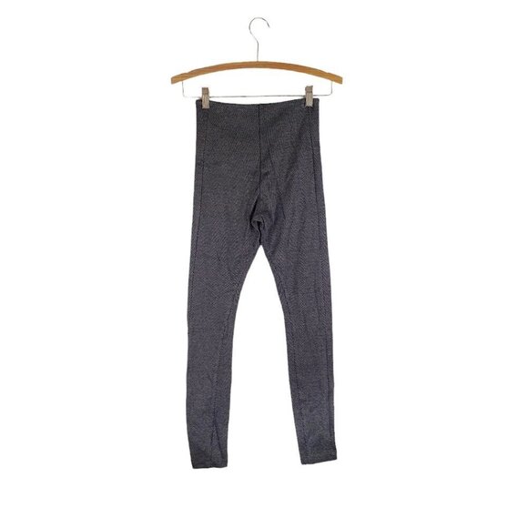 Lysse Leggings Gray Herringbone Slimming Waistband Ponte Knit Womens Size XS - Picture 2 of 9